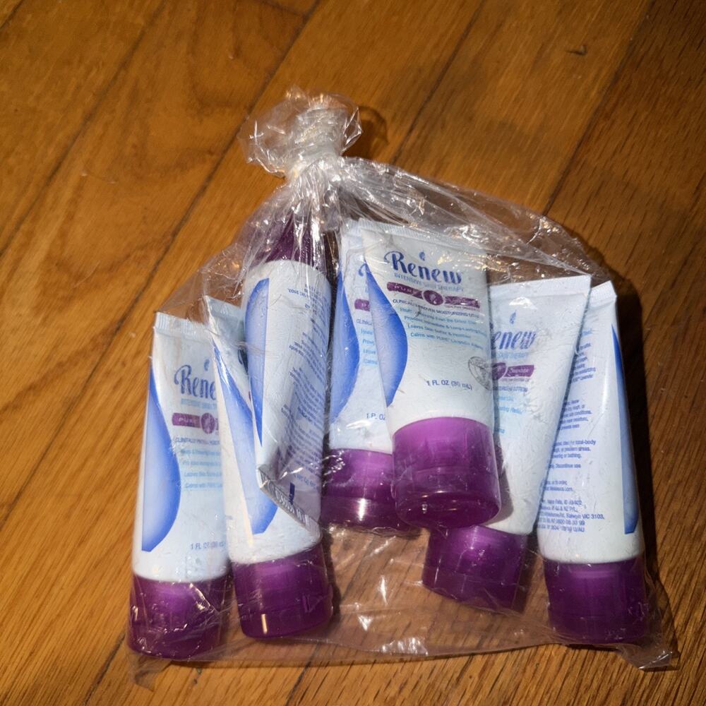 Melaleuca Renew Intensive Skin Therapy Pure Lavender 7 - 1 oz Tubes New Sealed
